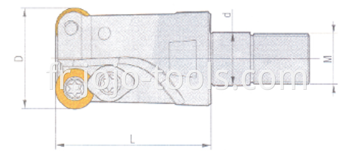 EMR Screw Locking Milling Cutter